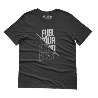 RYSE FYG Split Tee: Black